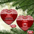 Toa Samoa Christmas Ceramic Ornament Samoa Siva Tau Manuia Le Kerisimasi Red Vibe LT9 Heart Red - Polynesian Pride