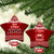 Toa Samoa Christmas Ceramic Ornament Samoa Siva Tau Manuia Le Kerisimasi Red Vibe LT9 Star Red - Polynesian Pride