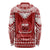 Toa Samoa Christmas Long Sleeve Shirt Samoa Siva Tau Manuia Le Kerisimasi Red Vibe LT9 - Polynesian Pride