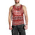 Toa Samoa Christmas Men Tank Top Samoa Siva Tau Manuia Le Kerisimasi Red Vibe LT9 - Polynesian Pride