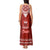 Toa Samoa Christmas Tank Maxi Dress Samoa Siva Tau Manuia Le Kerisimasi Red Vibe LT9 - Polynesian Pride