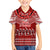 Personalised Toa Samoa Christmas Family Matching Puletasi Dress and Hawaiian Shirt Samoa Siva Tau Manuia Le Kerisimasi Red Vibe LT9 Son's Shirt Red - Polynesian Pride