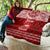 Personalised Toa Samoa Christmas Quilt Samoa Siva Tau Manuia Le Kerisimasi Red Vibe LT9 - Polynesian Pride