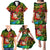 Personalised Vanuatu Joyeux Noel Family Matching Puletasi Dress and Hawaiian Shirt Christmas Santas God Yumi LT9 - Polynesian Pride