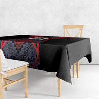 Custom New Zealand Tablecloth Maori Kiwiana Pattern Tukutuku Motif LT9 - Polynesian Pride