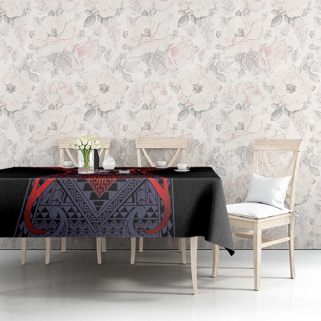 Custom New Zealand Tablecloth Maori Kiwiana Pattern Tukutuku Motif LT9 - Polynesian Pride