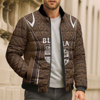 Custom Oceania Football Bula Fiji Bomber Puffer Jacket Polynesian Tribal Pattern LT9 - Polynesian Pride