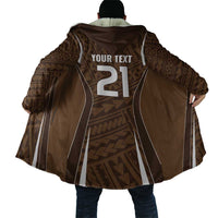 Custom Oceania Football Bula Fiji Cloak Polynesian Tribal Pattern LT9 - Polynesian Pride