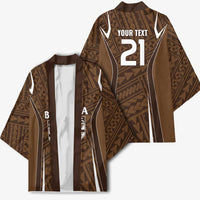Custom Oceania Football Bula Fiji Kimono Polynesian Tribal Pattern LT9 - Polynesian Pride