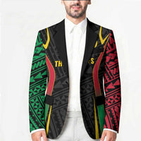 Custom Oceania Football Vanuatu Blazer Polynesian Tribal Pattern LT9 - Polynesian Pride