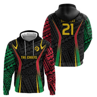 Custom Oceania Football Vanuatu Hoodie Polynesian Tribal Pattern LT9 - Polynesian Pride
