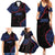 Personalized Guam 80th Anniversary Liberation Day Family Matching Summer Maxi Dress and Hawaiian Shirt Guahan Basic Seal