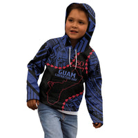 Personalized Guam 80th Anniversary Liberation Day Kid Hoodie Guahan Basic Seal LT9 - Polynesian Pride