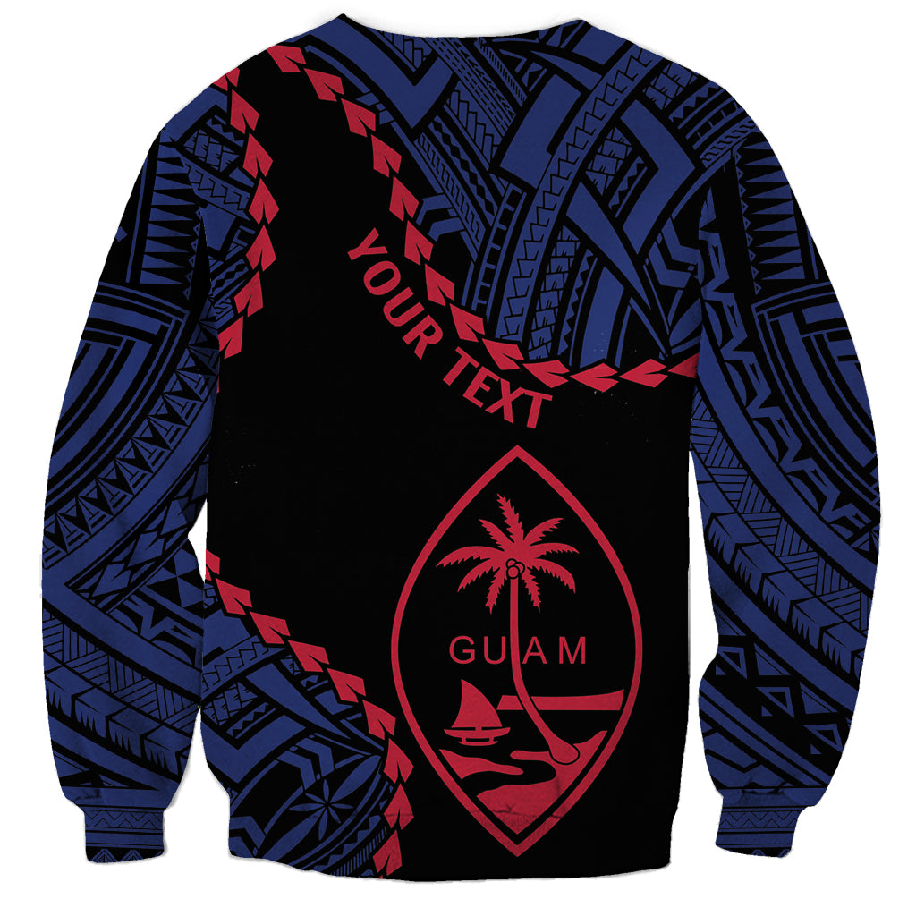 Personalized Guam 80th Anniversary Liberation Day Sweatshirt Guahan Basic Seal LT9 - Polynesian Pride