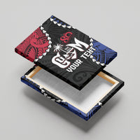 Personalized Guam 80th Anniversary Liberation Day Canvas Wall Art Tano I Man Chamoru Since 1944 LT9 - Polynesian Pride