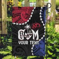 Personalized Guam 80th Anniversary Liberation Day Garden Flag Tano I Man Chamoru Since 1944 LT9 Garden Flag Black - Polynesian Pride
