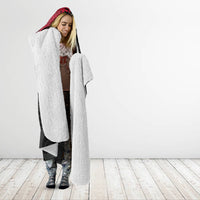 Personalized Guam 80th Anniversary Liberation Day Hooded Blanket Tano I Man Chamoru Since 1944 LT9 - Polynesian Pride