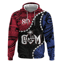 Personalized Guam 80th Anniversary Liberation Day Hoodie Tano I Man Chamoru Since 1944 LT9 Pullover Hoodie Black - Polynesian Pride