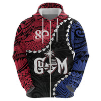 Personalized Guam 80th Anniversary Liberation Day Hoodie Tano I Man Chamoru Since 1944 LT9 - Polynesian Pride