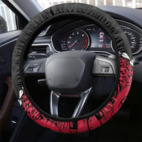 Guam 80th Anniversary Liberation Day Steering Wheel Cover Tano I Man Chamoru Since 1944 LT9 - Polynesian Pride
