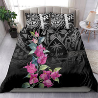 Guahan Puti Tai Nobiu Bedding Set Guam Bougainvillea Flower Art LT9 - Polynesian Pride