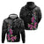 Guahan Puti Tai Nobiu Hoodie Guam Bougainvillea Flower Art