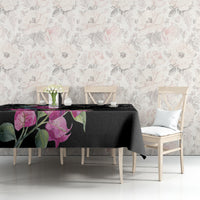 Guahan Puti Tai Nobiu Tablecloth Guam Bougainvillea Flower Art LT9 - Polynesian Pride