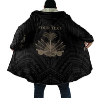 Personalized Haiti First Black Republic Cloak Negre Marron With Map And Flag LT9 - Polynesian Pride