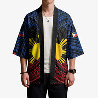 Personalized Philippines Kimono Polynesian Tribal Tattoo with Filipino Flag Motif LT9 - Polynesian Pride
