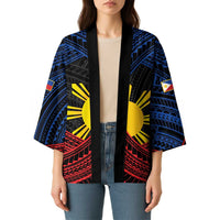 Personalized Philippines Kimono Polynesian Tribal Tattoo with Filipino Flag Motif LT9 - Polynesian Pride
