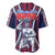 Aotearoa Father's Day Gift For Dad Baseball Jersey Aroha Ahau Ki A Koe Papa - Maori Style Pattern LT9 - Polynesian Pride