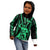 Maori Fathers Day New Zealand Kid Hoodie Aroha Ahau Ki A Koe Papa - Green LT9 - Polynesian Pride