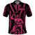 Maori Fathers Day New Zealand Polo Shirt Aroha Ahau Ki A Koe Papa Pink LT9 Pink - Polynesian Pride