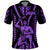 Maori Fathers Day New Zealand Polo Shirt Aroha Ahau Ki A Koe Papa Purple LT9 Purple - Polynesian Pride