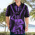 Custom Maori Fathers Day New Zealand Hawaiian Shirt Aroha Ahau Ki A Koe Papa - Purple LT9 - Polynesian Pride