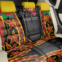 Personalised Papua New Guinea Remembrance Day Back Car Seat Cover LT9 - Polynesian Pride
