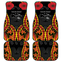 Personalised Papua New Guinea Remembrance Day Car Mats LT9 - Polynesian Pride