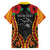 Personalised Papua New Guinea Remembrance Day Family Matching Off Shoulder Maxi Dress and Hawaiian Shirt