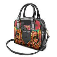 Personalised Papua New Guinea Remembrance Day Shoulder Handbag LT9 - Polynesian Pride