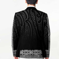 New Zealand Maori Kowhaiwhai Blazer Pango Maui and Mangopare LT9 - Polynesian Pride