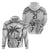 Custom Fiji Black Fern Hoodie Maori Warroir with Fijian Masi Pattern