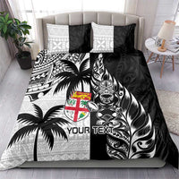 Custom Fiji New Zealand Bedding Set Maori mix Tapa Pattern Version LT9 - Polynesian Pride