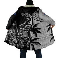 Fiji New Zealand Rugby Personalised Cloak Maori and Tapa Pattern LT9 - Polynesian Pride
