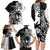 Custom Fiji New Zealand Family Matching Long Sleeve Bodycon Dress and Hawaiian Shirt Maori mix Tapa Pattern Version