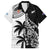 Custom Fiji New Zealand Family Matching Short Sleeve Bodycon Dress and Hawaiian Shirt Maori mix Tapa Pattern Version