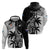 Custom Fiji New Zealand Hoodie Maori mix Tapa Pattern Version