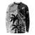 Custom Fiji New Zealand Long Sleeve Shirt Maori mix Tapa Pattern Version