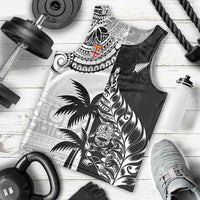 Custom Fiji New Zealand Men Tank Top Maori mix Tapa Pattern Version LT9 - Polynesian Pride