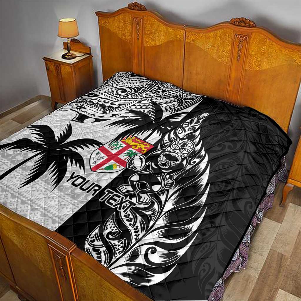 Custom Fiji New Zealand Quilt Maori mix Tapa Pattern Version LT9 - Polynesian Pride