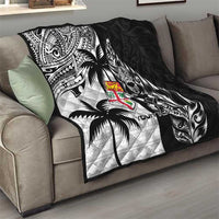 Custom Fiji New Zealand Quilt Maori mix Tapa Pattern Version LT9 - Polynesian Pride